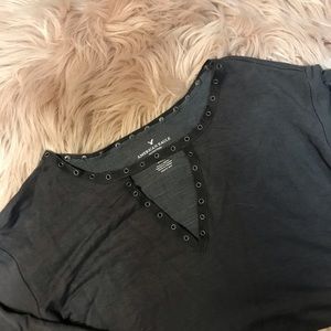 American Eagle Unique V-Neck sweatshirt